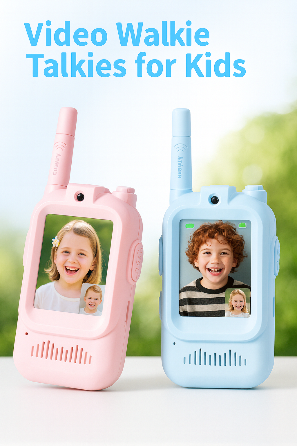Tiny Talkers™ Peek-a-Pal Video Walkie Talkies(2in1 Box)